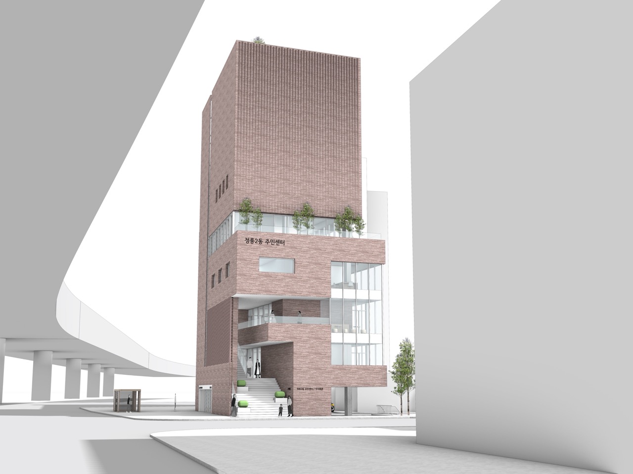 정릉2동 주민센터 공용청사 신축